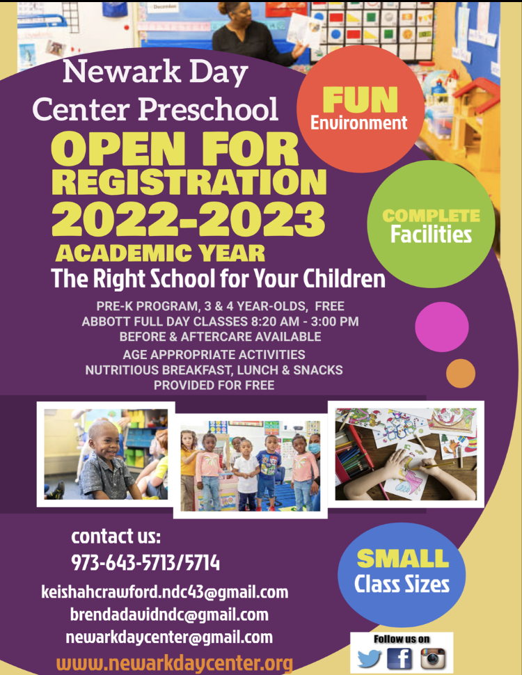 Newark Day Center Now Enrolling for the 20222023 School Year Newark